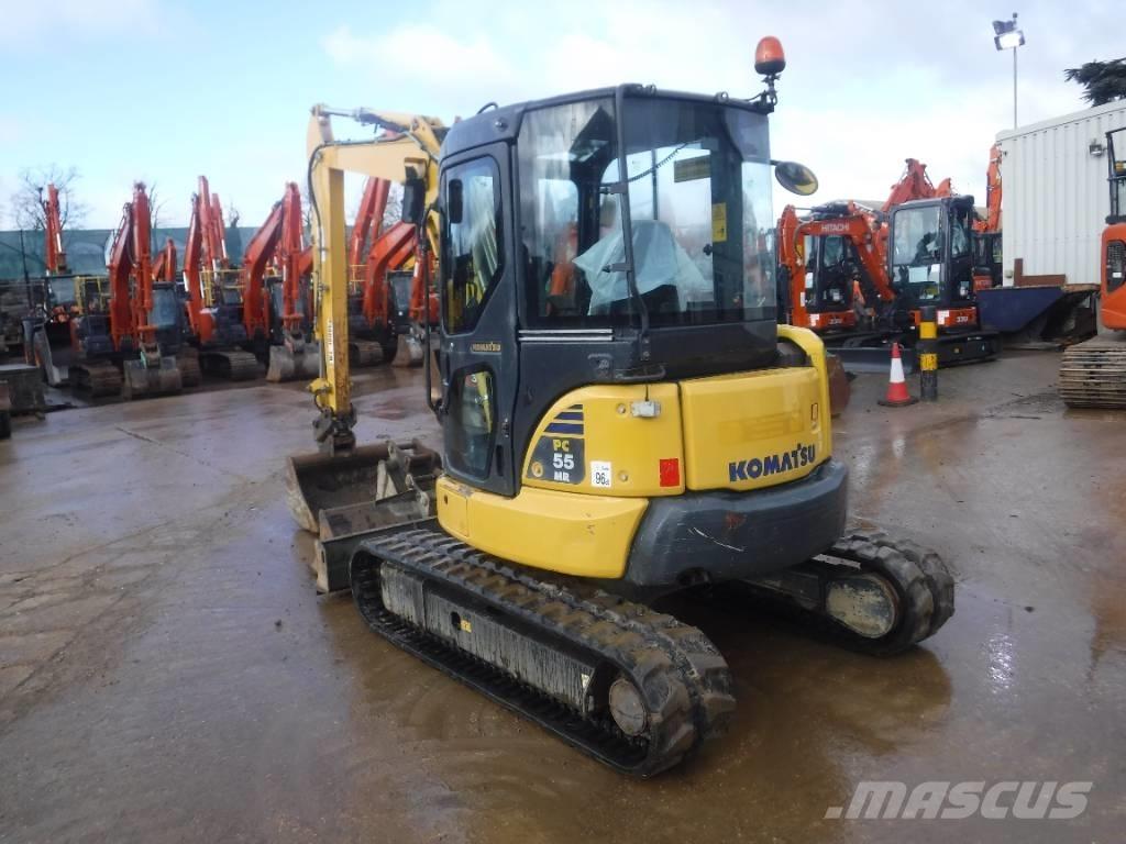 Komatsu PC 55 MR-3 Minigravemaskiner