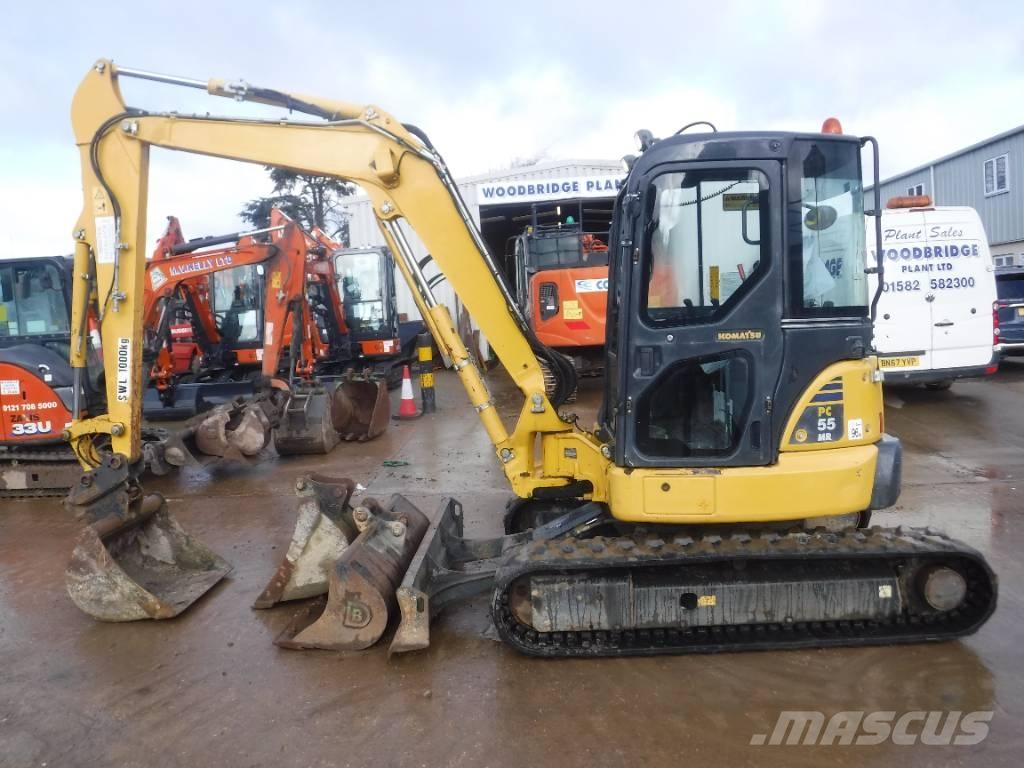 Komatsu PC 55 MR-3 Minigravemaskiner