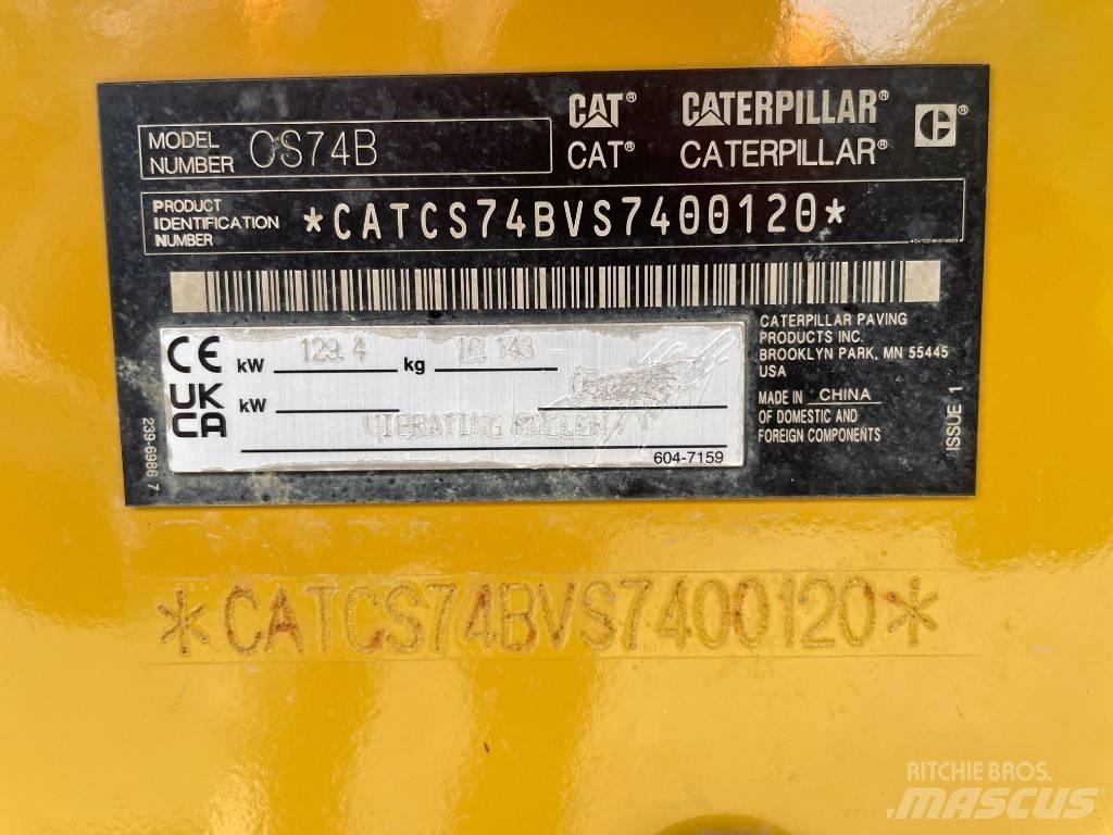 CAT CS 74 B Enkelt tromle