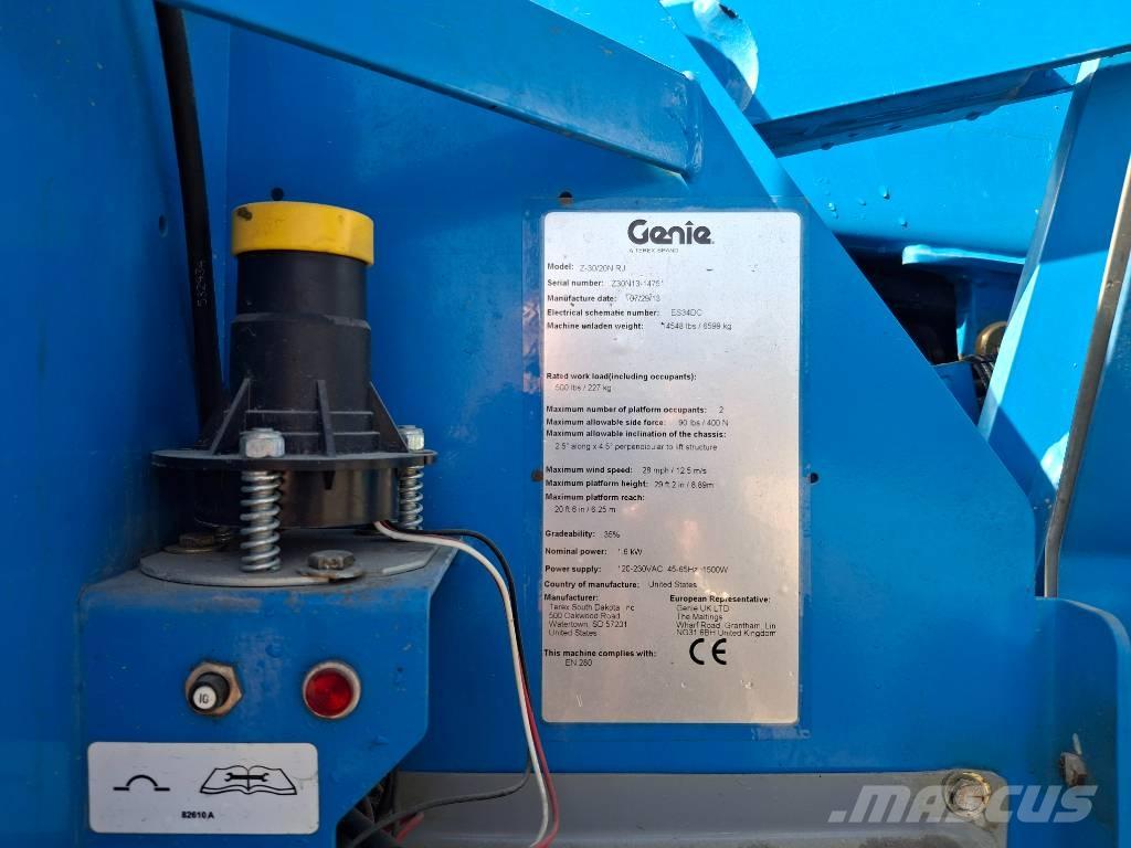 Genie Z30/20N Bomlifte med knækarm