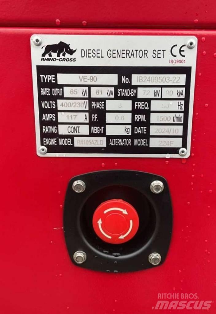 Rhino CROSS 90 KVA Dieselgeneratorer