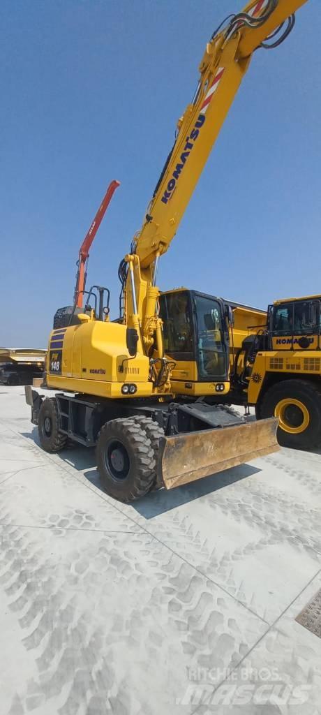 Komatsu PW148-11 Gravemaskiner på hjul