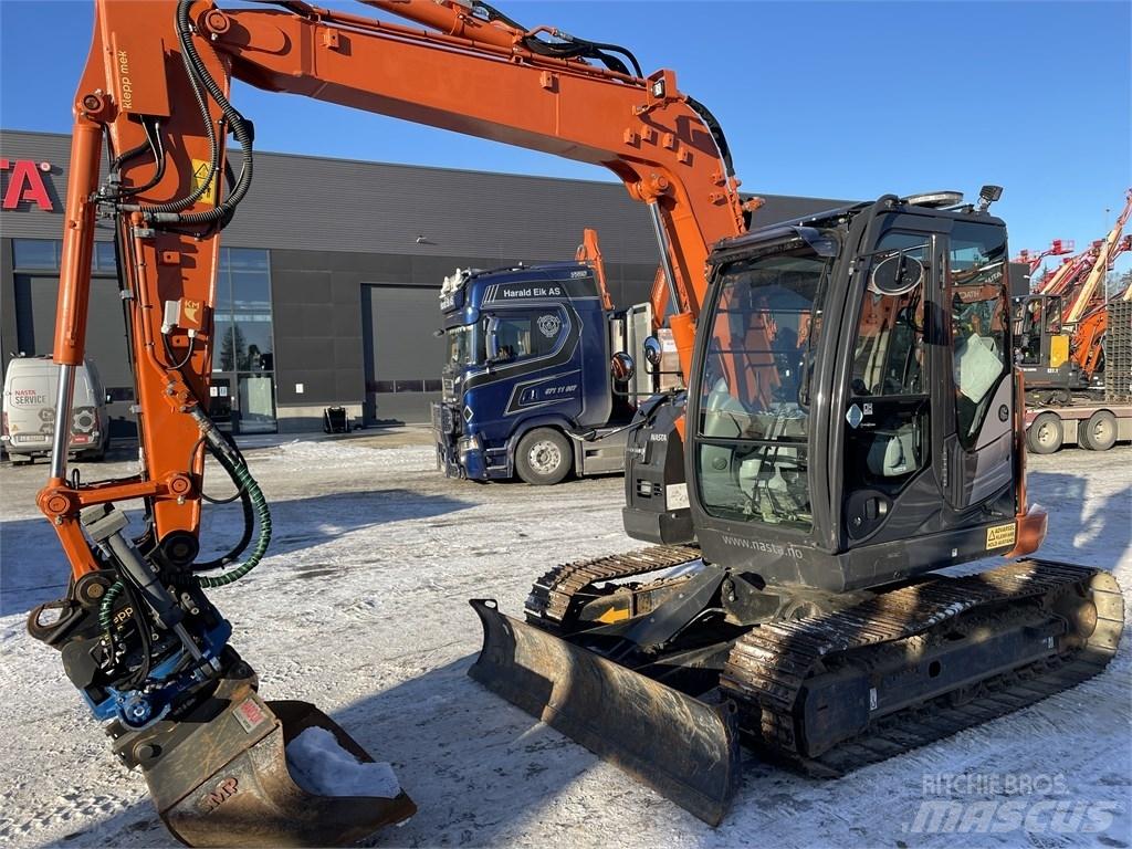 Hitachi ZX 85 US-6 Midi-gravemaskiner 7t - 12t
