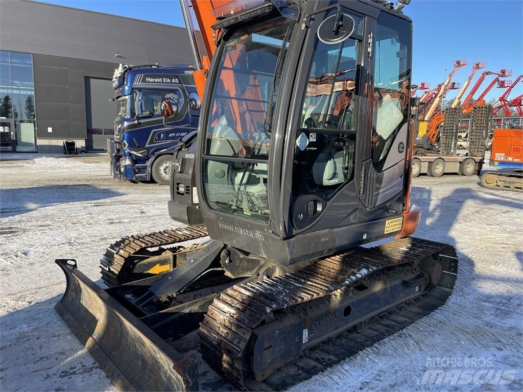 Hitachi ZX 85 US-6 Midi-gravemaskiner 7t - 12t