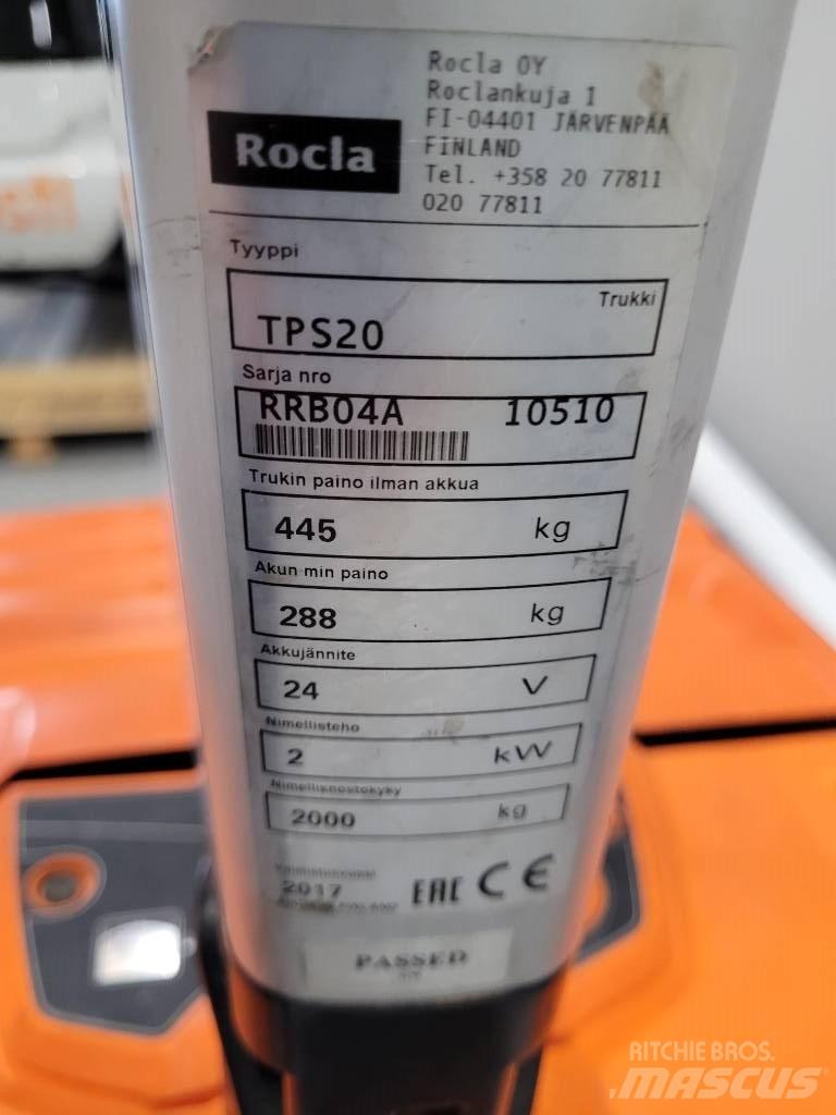 Rocla TPS20 El-palleløftere med platform