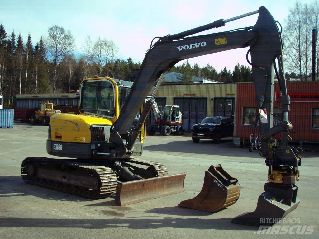 Volvo ECR 88 Midi-gravemaskiner 7t - 12t