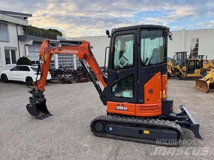 Hitachi ZX26 U-6 Minigravemaskiner