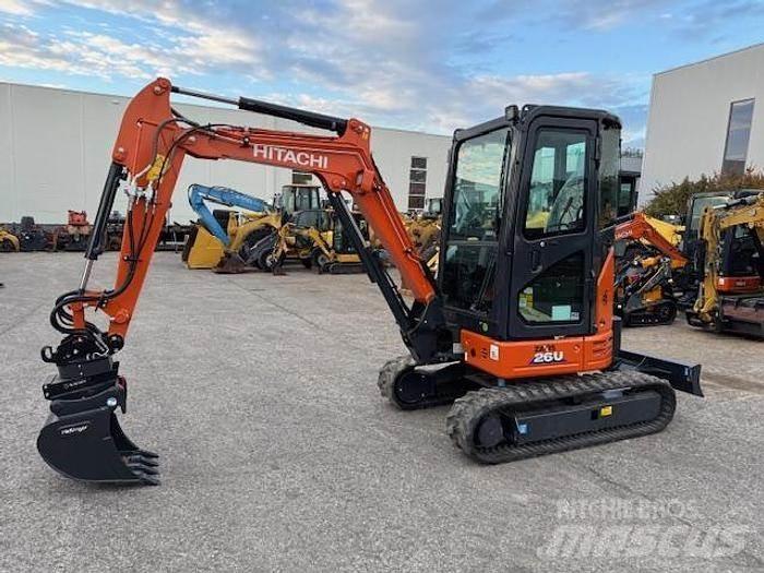 Hitachi ZX26 U-6 Minigravemaskiner