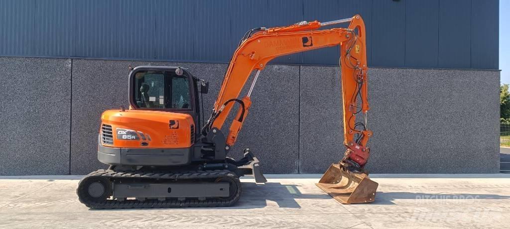 Doosan DX 85 R-3 Midi-gravemaskiner 7t - 12t