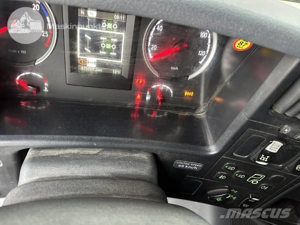 Scania G 490 Lastbiler med tip