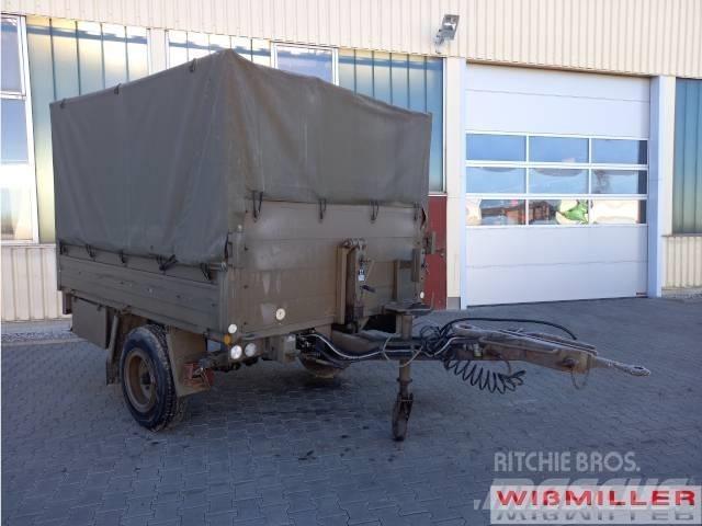 Kögel Armee Anhænger med lad/Flatbed
