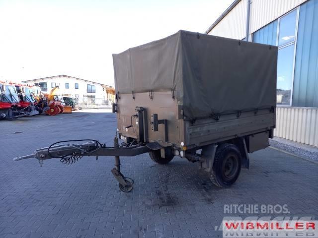 Kögel Armee Anhænger med lad/Flatbed