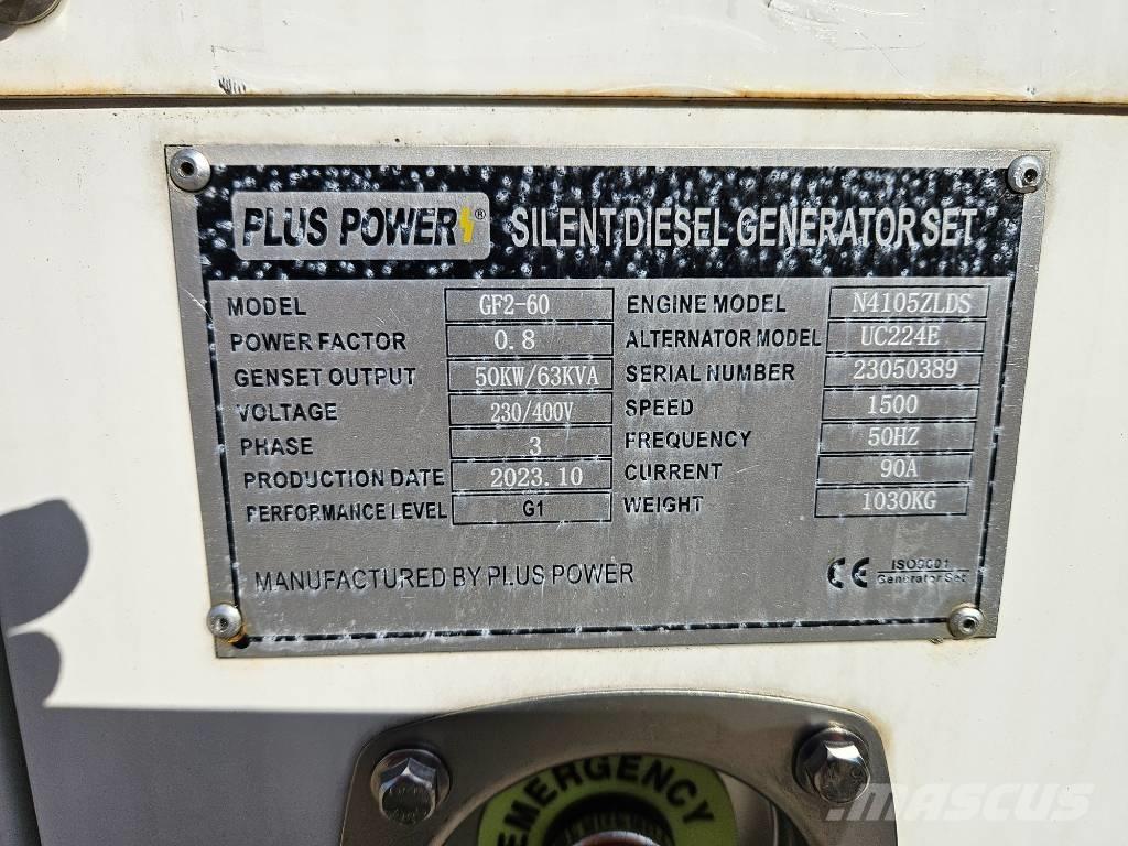 Plus Power GF2-60 Dieselgeneratorer