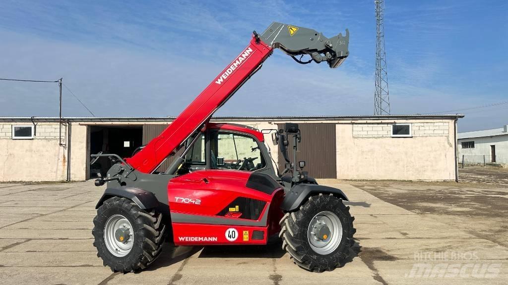 Weidemann T 7042 Teleskoplæssere til landbrug