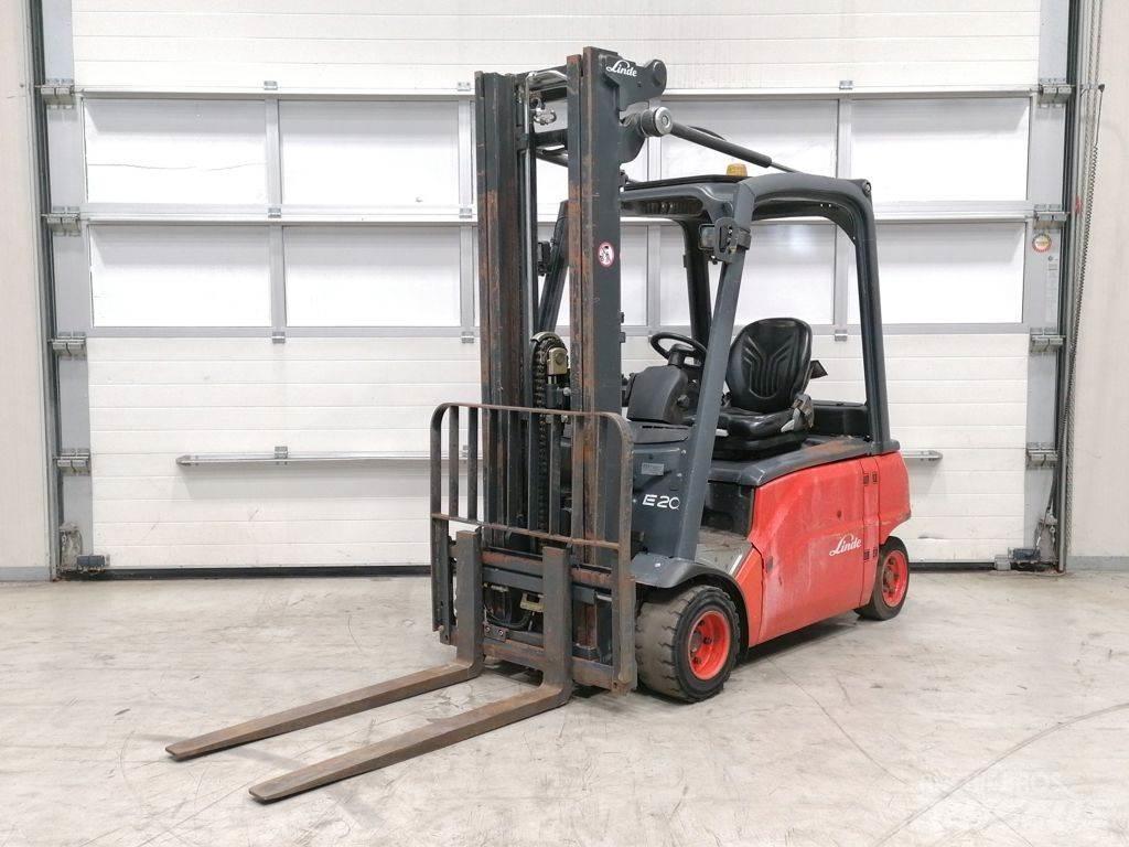 Linde E20PL-01 El gaffeltrucks