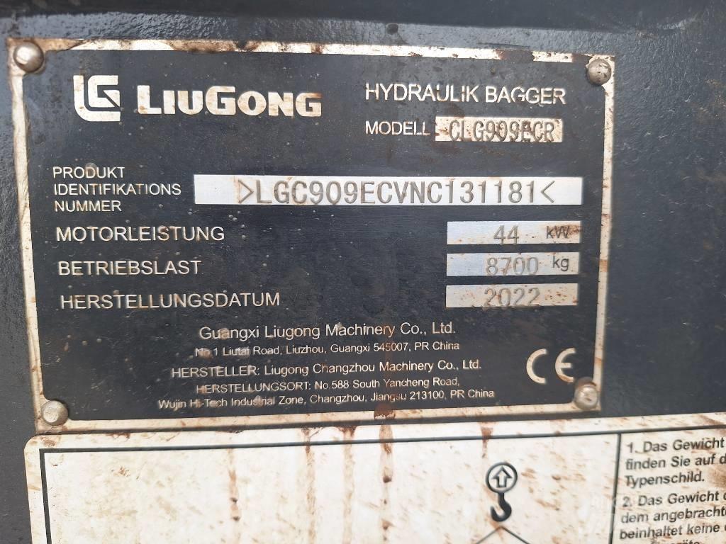 LiuGong 909 E Midi-gravemaskiner 7t - 12t