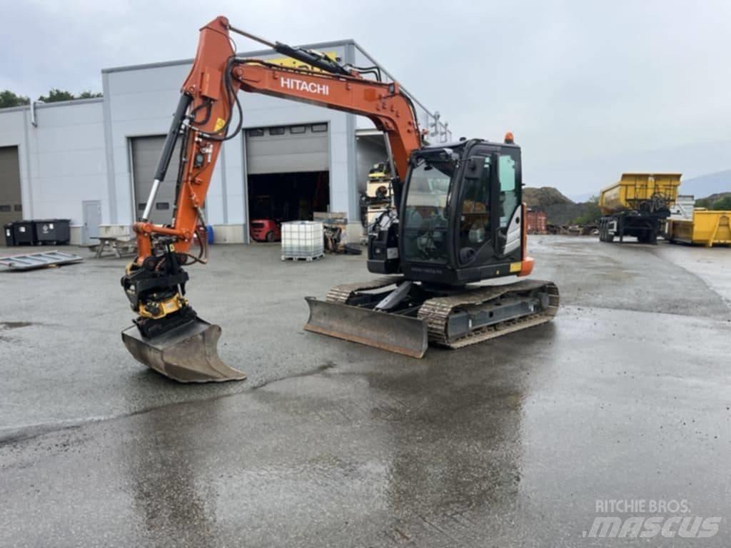 Hitachi ZX 85 US-6 Midi-gravemaskiner 7t - 12t