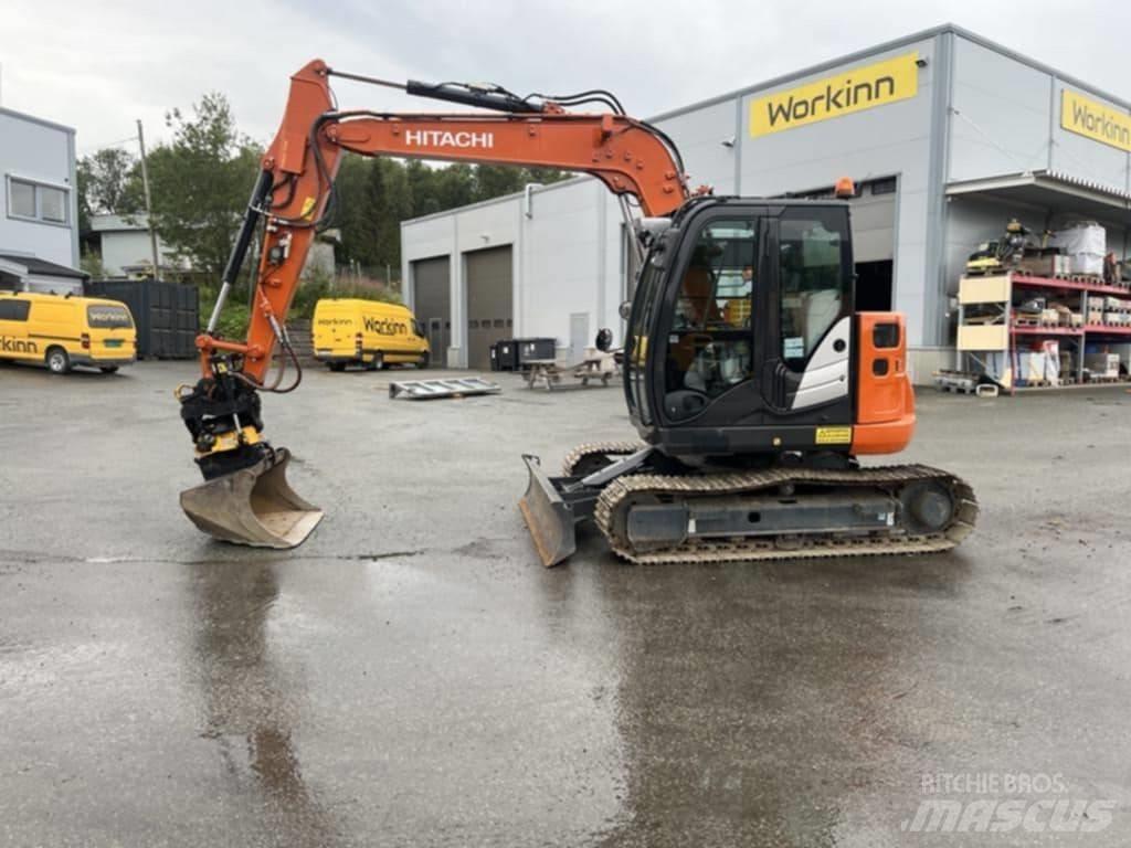 Hitachi ZX 85 US-6 Midi-gravemaskiner 7t - 12t