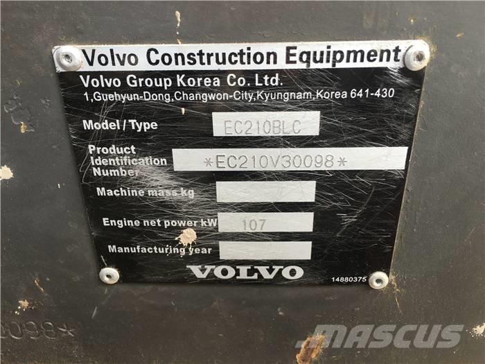 Volvo EC 210 B LC Gravemaskiner på larvebånd