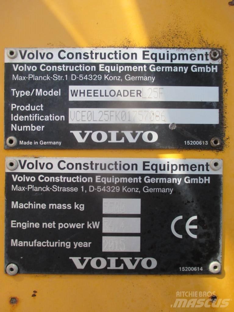 Volvo L 25 F Læssemaskiner på hjul