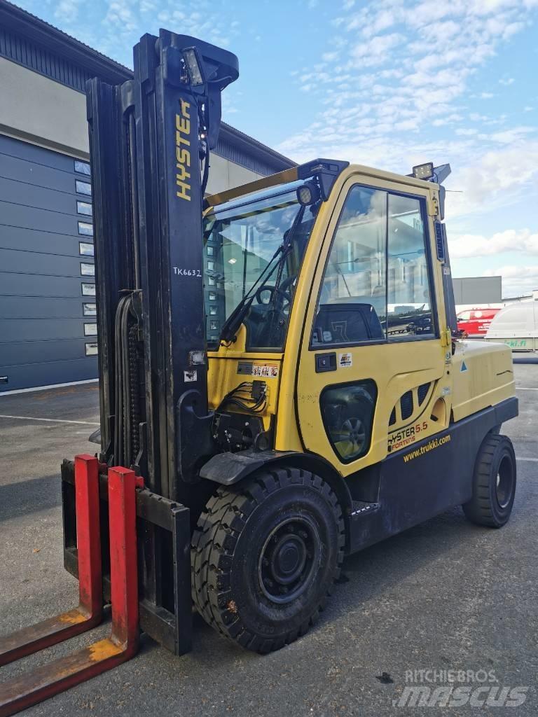 Hyster H 5.5 FT Diesel gaffeltrucks