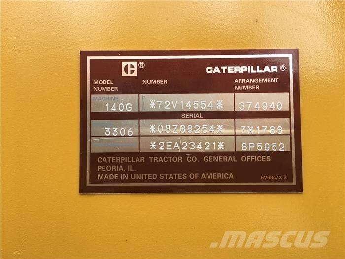 CAT 140 G Vejhøvle / Gradere