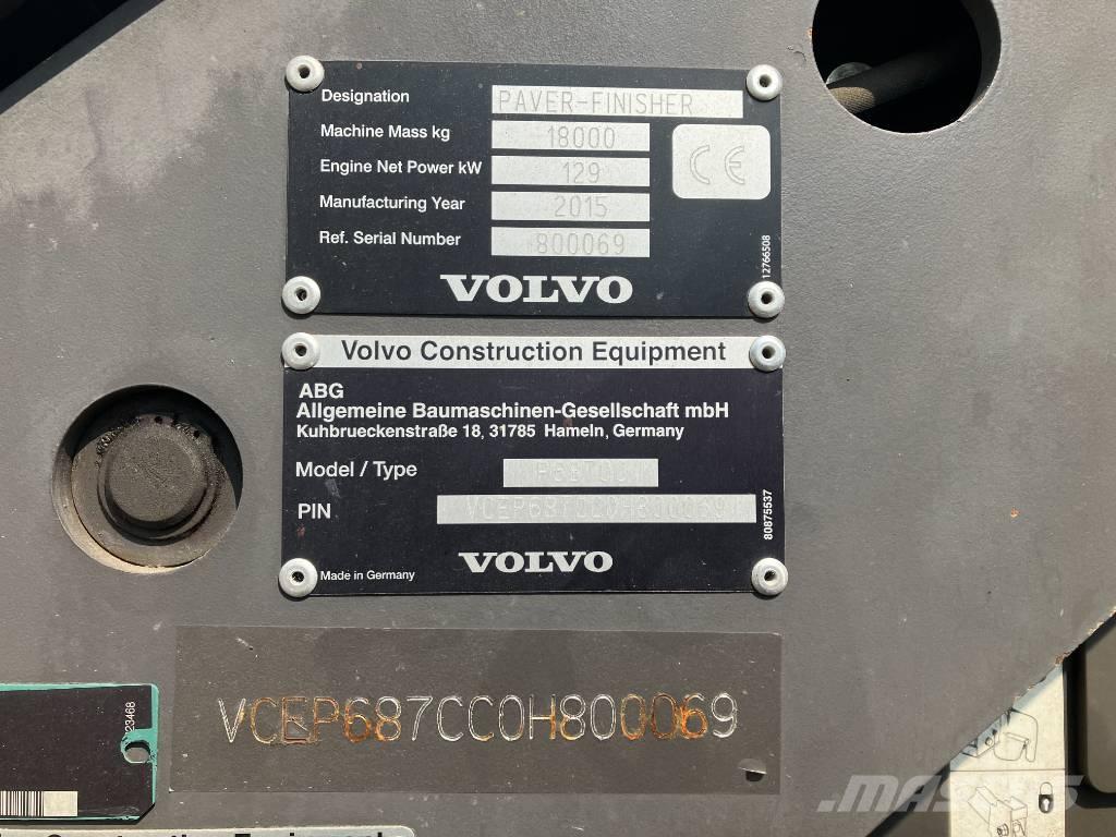 Volvo P 6870 C Asfaltudlæggere