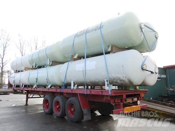 LAG GAS Semi-trailer med Tank