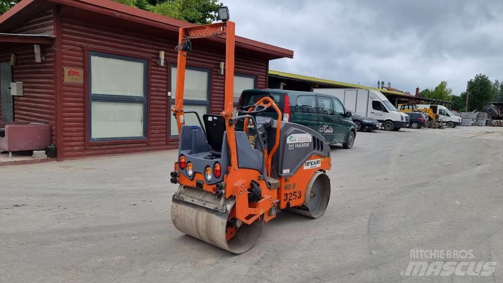 Hamm HD 8 VV Tvilling tromle