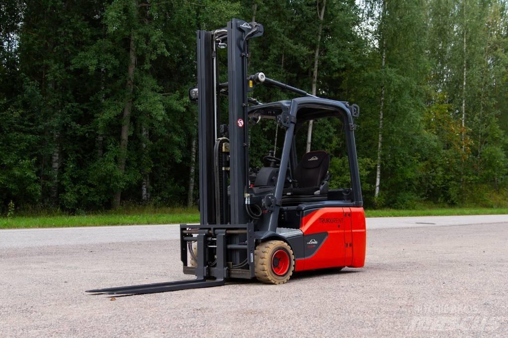 Linde E18-02 El gaffeltrucks