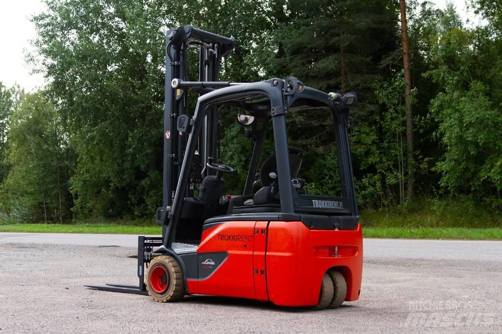 Linde E18-02 El gaffeltrucks