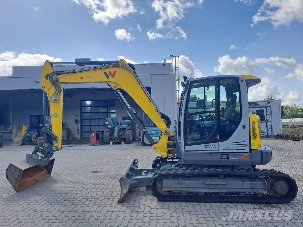Wacker Neuson EZ80 Gravemaskiner på larvebånd