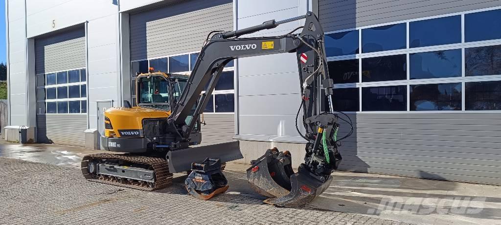 Volvo ECR88D Midi-gravemaskiner 7t - 12t