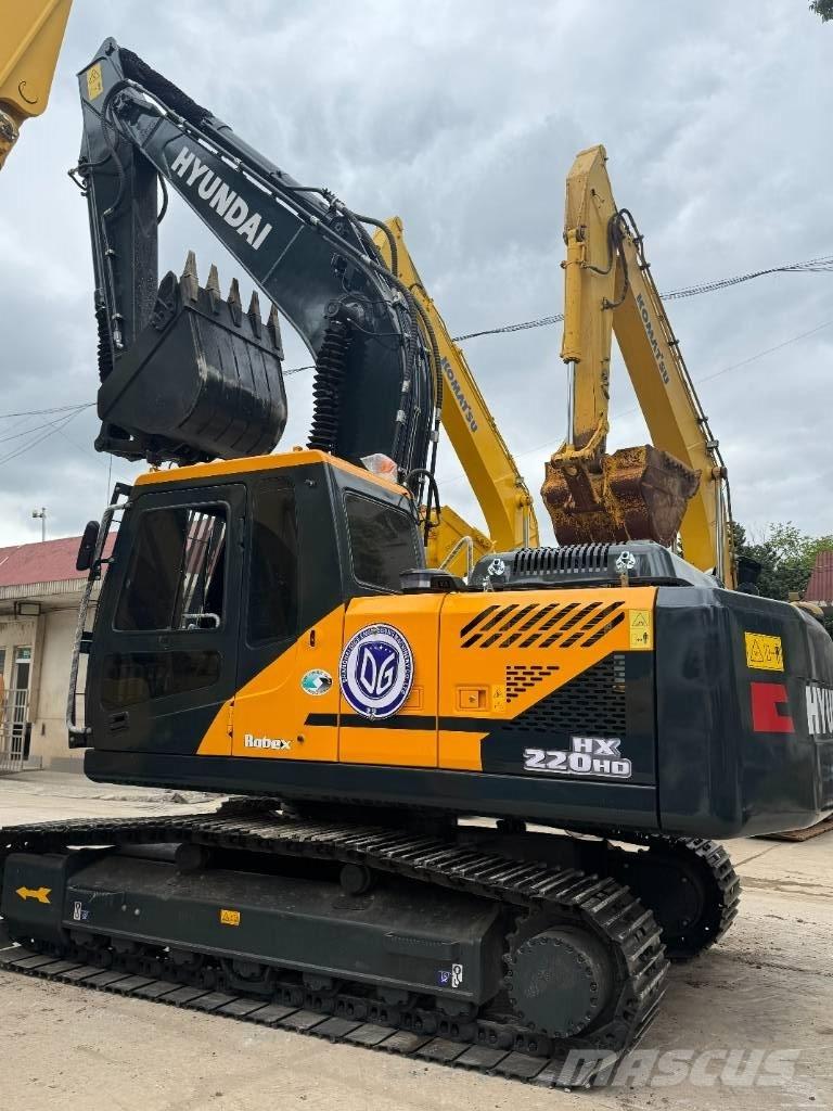 Hyundai HX220HD Gravemaskiner på larvebånd