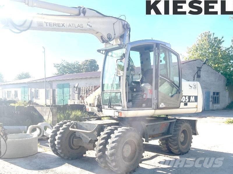 Atlas 1505 Gravemaskiner på hjul