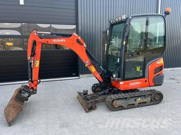 Kubota KX 19-4 Minigravemaskiner