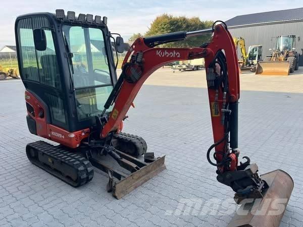 Kubota KX 19-4 Minigravemaskiner