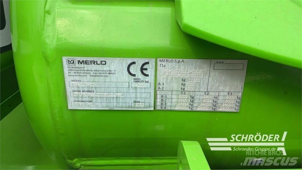 Merlo TF 42.7 - 116 Teleskoplæssere til landbrug