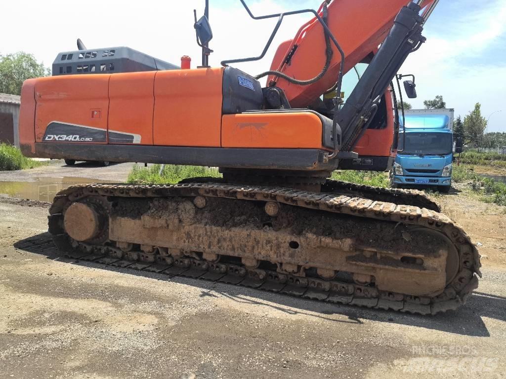 Doosan dx340lc-9c Gravemaskiner på larvebånd