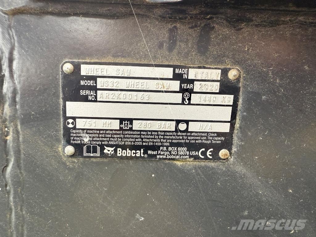 Bobcat WS 32 Andet tilbehør