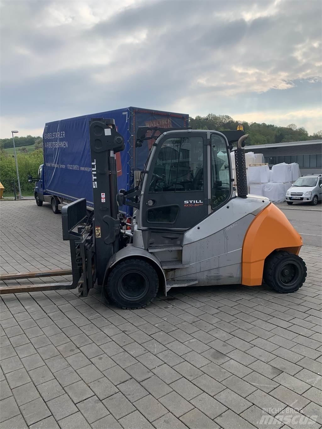 Still RX70-80/900 Diesel gaffeltrucks