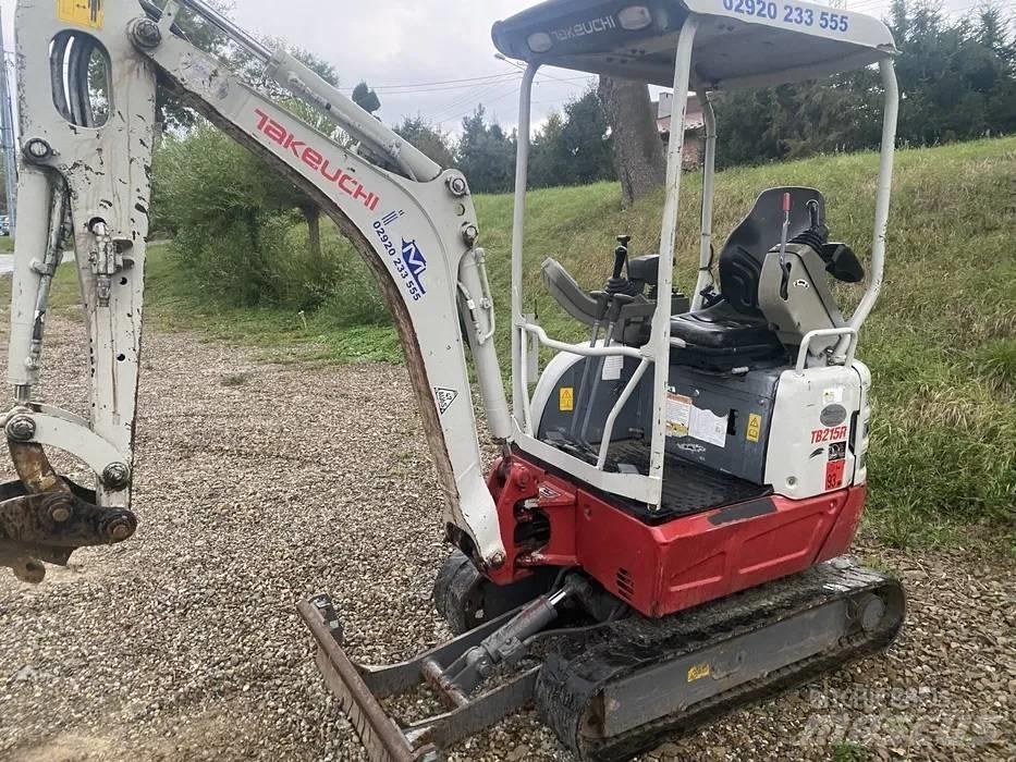 Takeuchi TB 215 R Minigravemaskiner