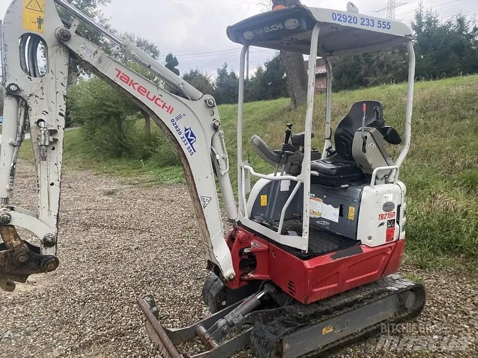 Takeuchi TB 215 R Minigravemaskiner