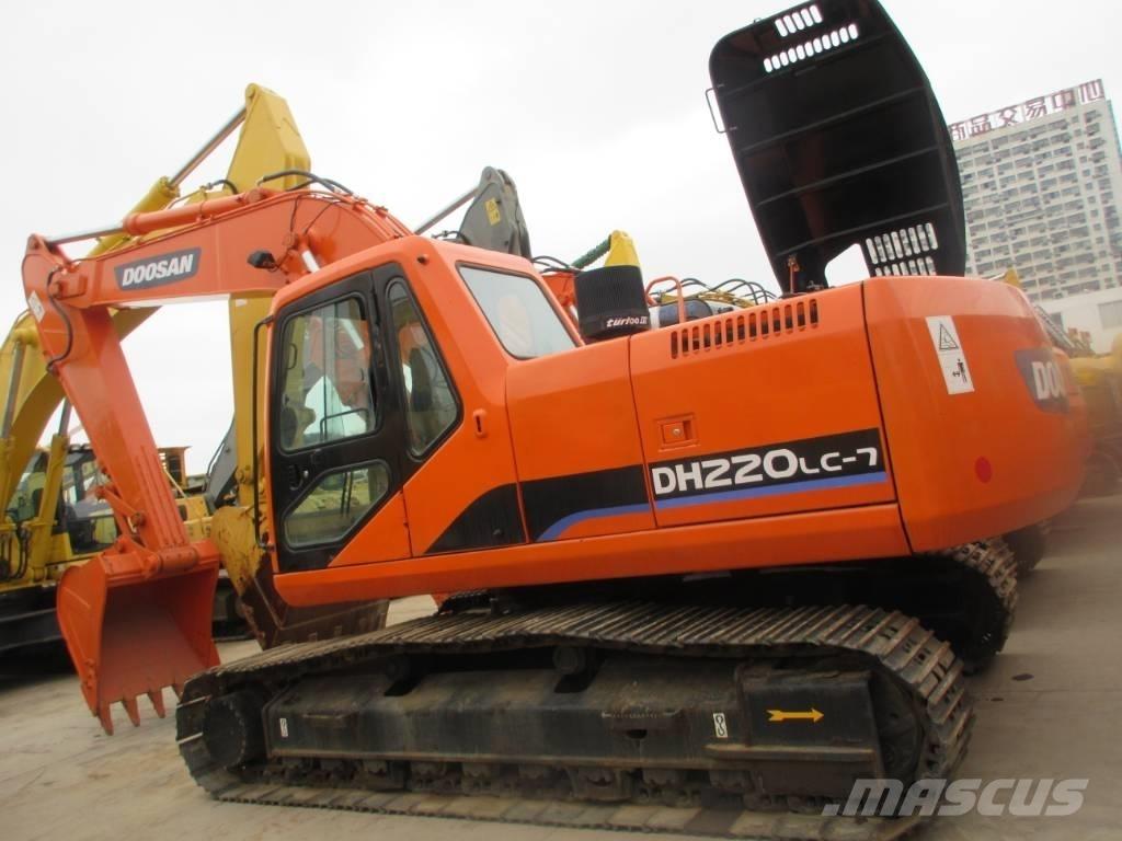 Doosan DH 220 LC-7 Gravemaskiner på larvebånd