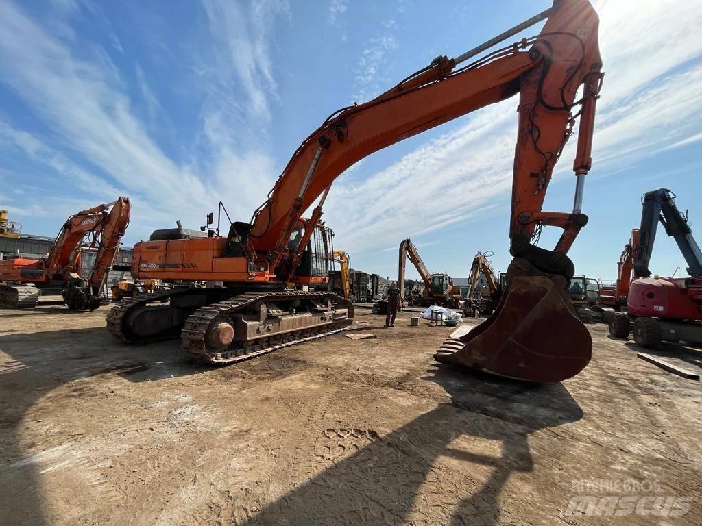 Doosan DX 480 LC Gravemaskiner på larvebånd