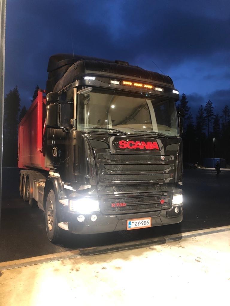 Scania R 730 Lastbiler med tip