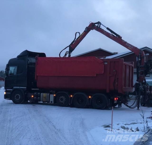 Scania R 730 Lastbiler med tip