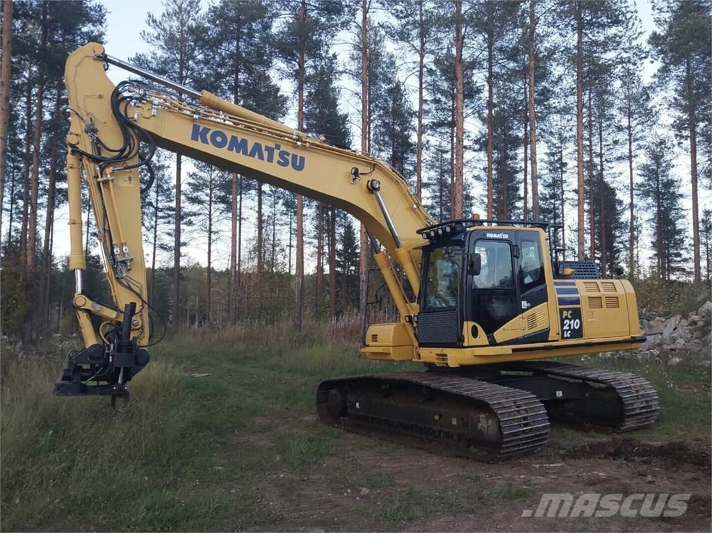 Komatsu PC 210 LC Gravemaskiner på larvebånd