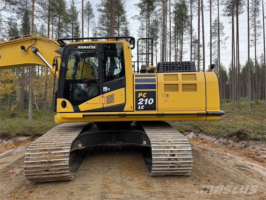 Komatsu PC 210 LC Gravemaskiner på larvebånd