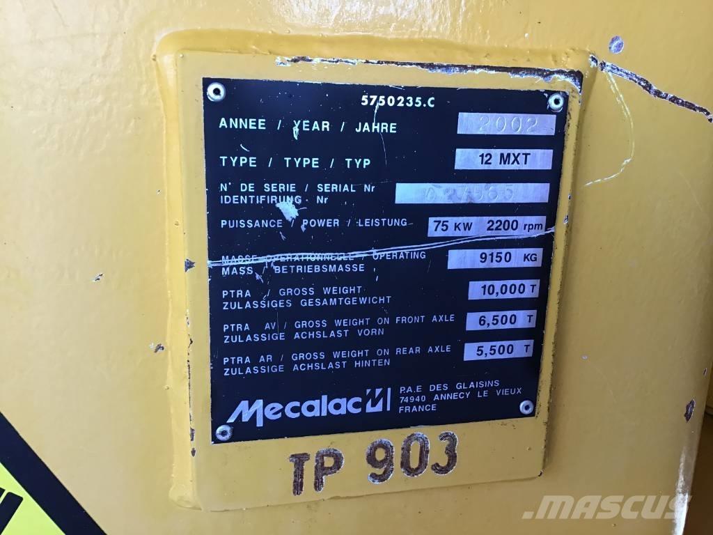 Mecalac 12 MXT Gravemaskiner på hjul